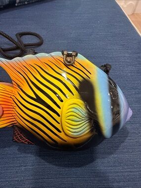 Timmy Woods of Beverly Hills Fish Purse
